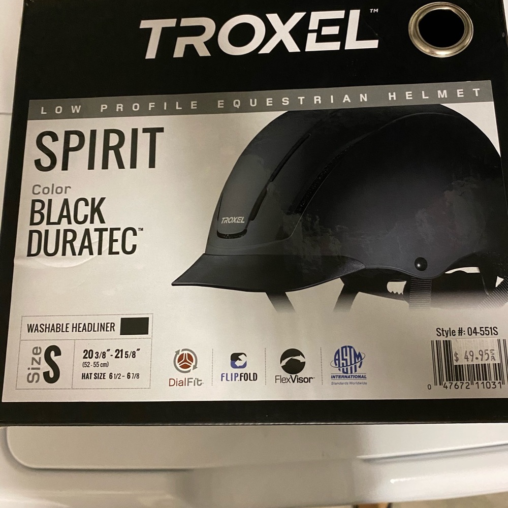 Girls riding helmet